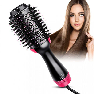 3-in-1 hair straightener & dryer!  Volumizer & Curls Styler