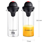 Milk frother heat proof glass 450ml