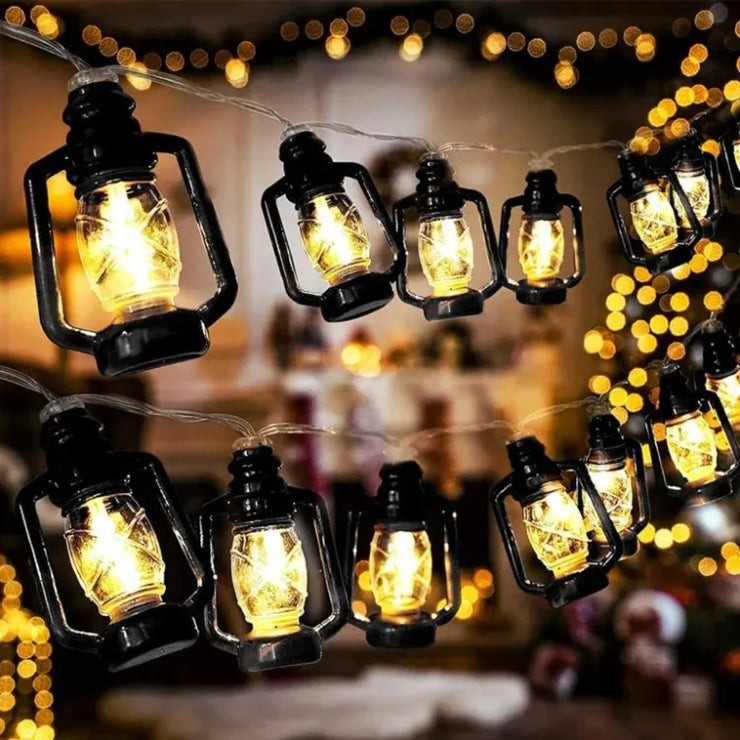 Solar Lantern Garland