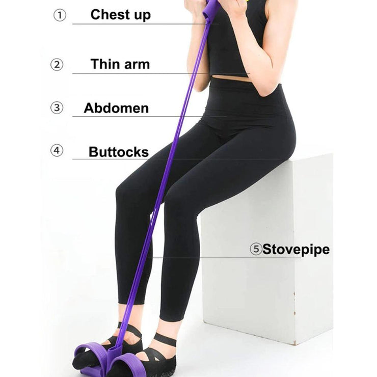 4 Tube Resistance Tummy Trimmer