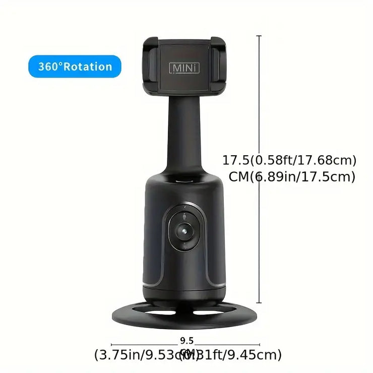 Original 360 Degrees Rotating Panorama Mobile Phone PTZ Self Timer, Face Tracking