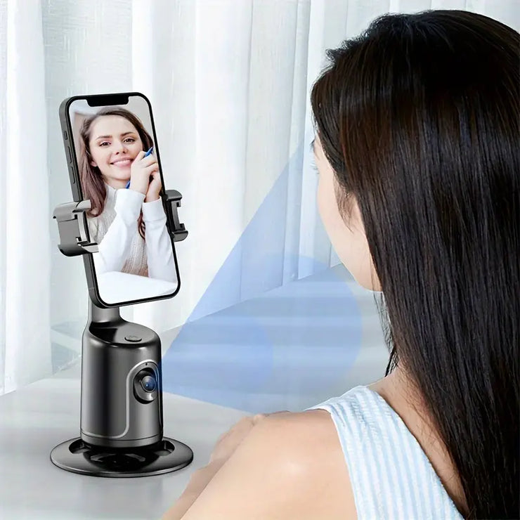 Original 360 Degrees Rotating Panorama Mobile Phone PTZ Self Timer, Face Tracking