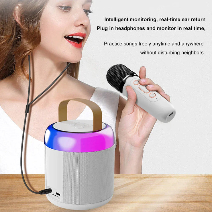 Y1 Bluetooth small speaker Hot products Portable plug-in card outdoor home K song microphone audio machine mini wireless audio