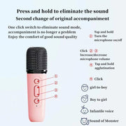 Y1 Bluetooth small speaker Hot products Portable plug-in card outdoor home K song microphone audio machine mini wireless audio