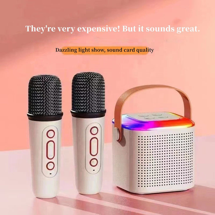 Y1 Bluetooth small speaker Hot products Portable plug-in card outdoor home K song microphone audio machine mini wireless audio