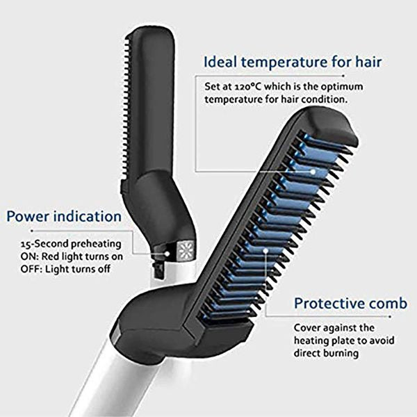 Beard & Hairs Styling - Straightening Comb