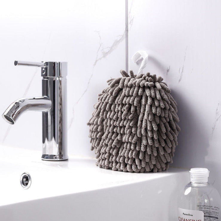 Hanging Hand Dryer Microfiber Towel Ball